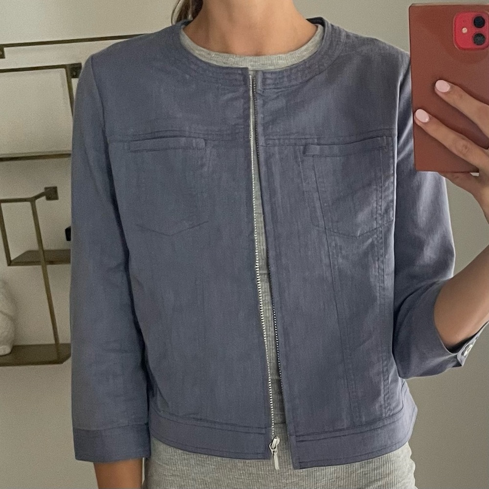 A/C Design By Alpha Cubic Crop Jacket - image 3